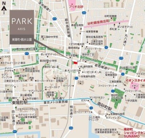 パークアクシス東陽町・親水公園の物件内観写真